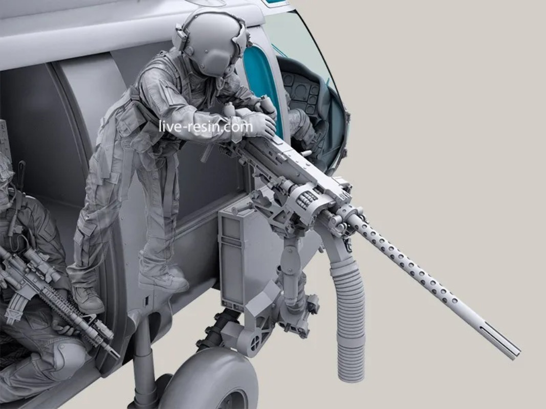 1:35 Die Cast Resin Figure Ass - огляд і ціна Model Kit Weapons