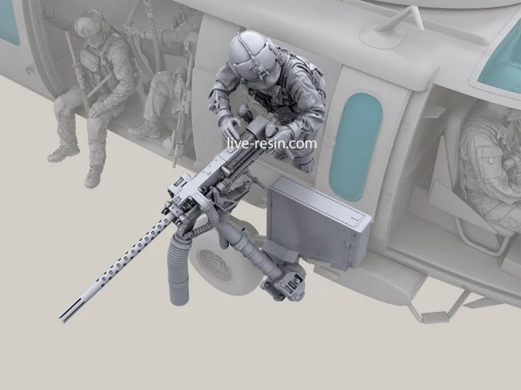 1:35 Die Cast Resin Figure Ass - огляд і ціна Model Kit Weapons