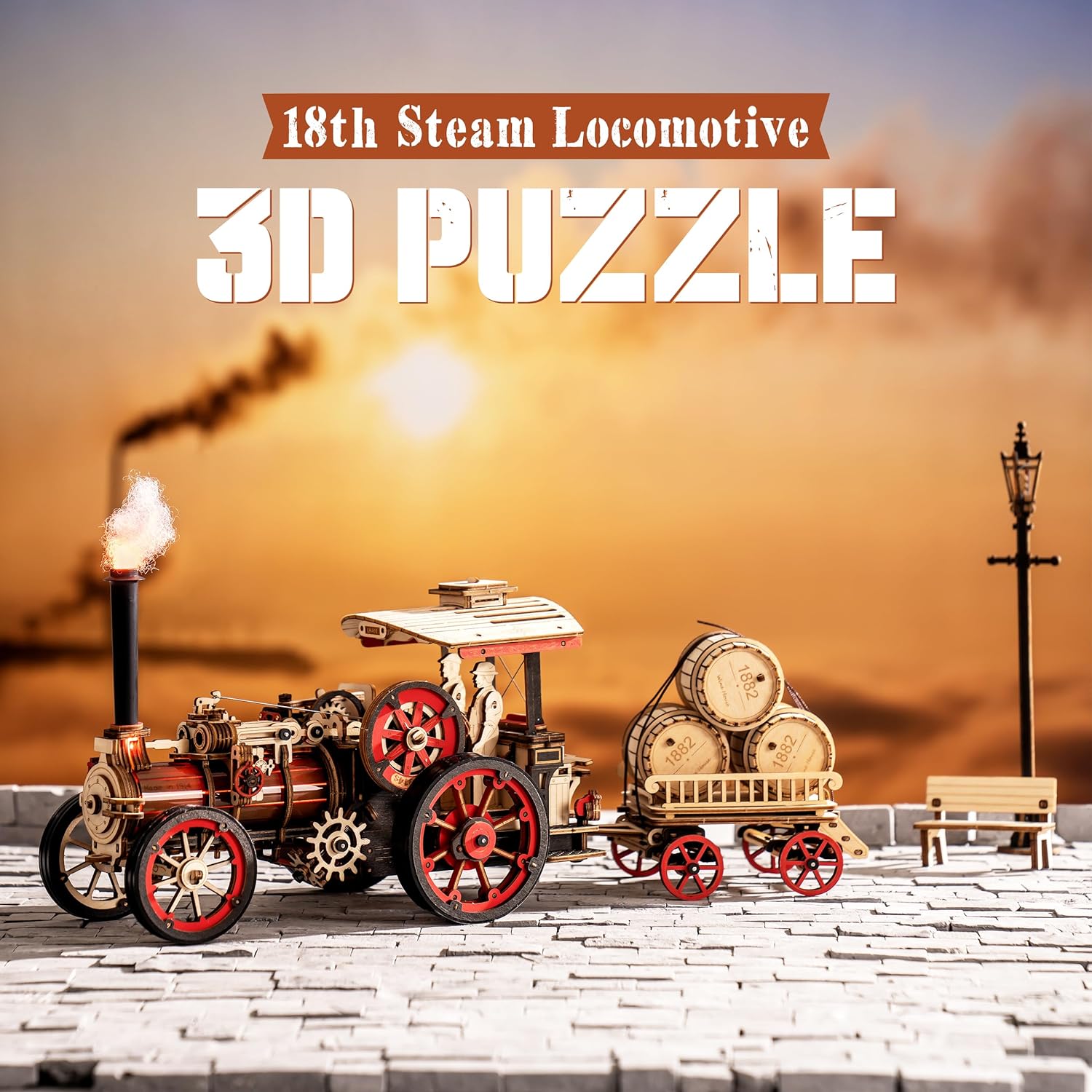 Robotime Rokr Car Model Buildi - огляд і ціна Model Kit Revell