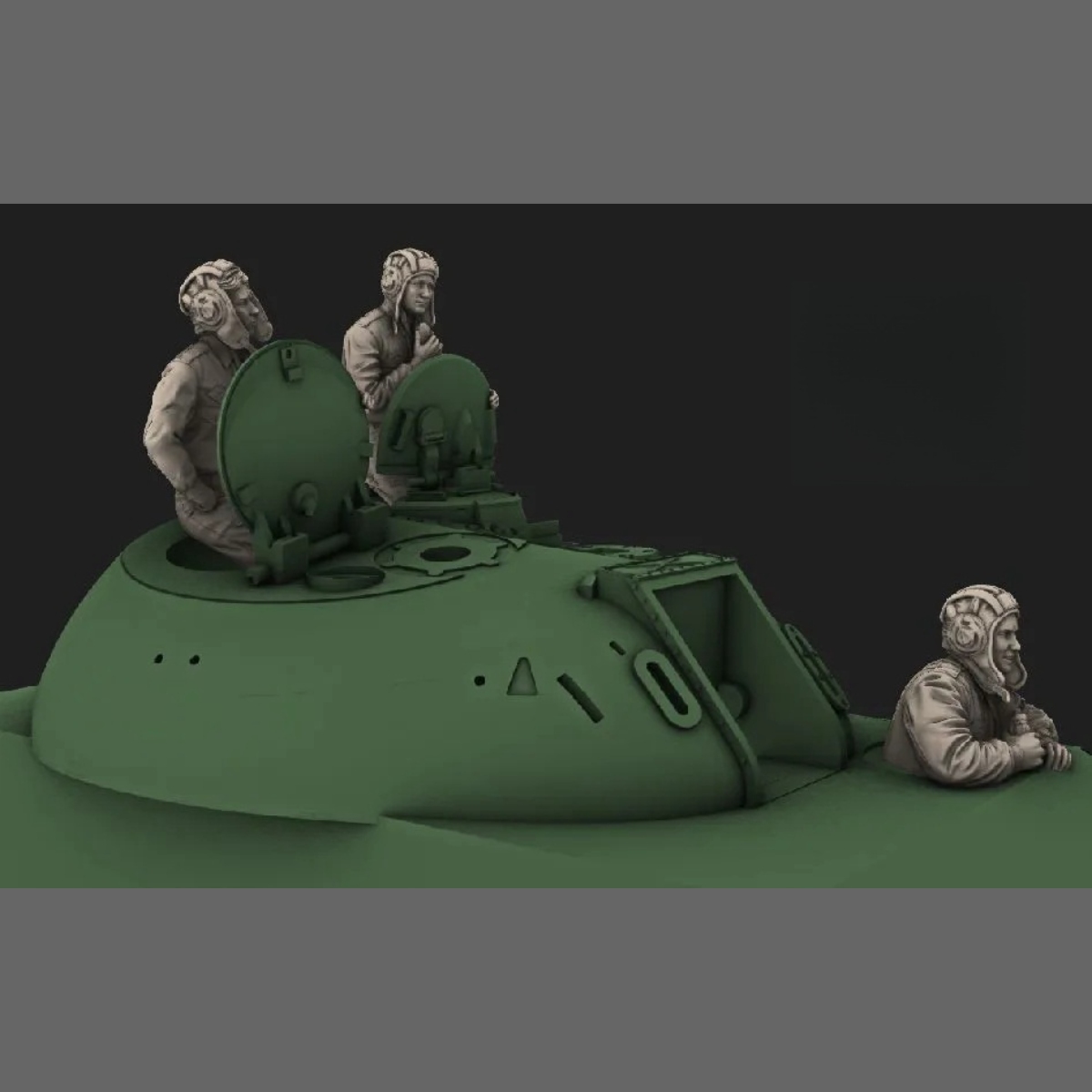 1/35 Figure resin unpainted mo - огляд і ціна Model Kit Weapons