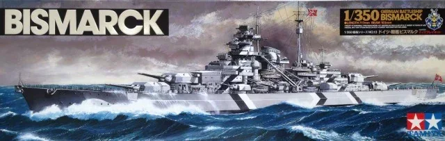 TAMIYA 1/350 Model diy toys  7 - огляд і ціна Model Kit Battleship