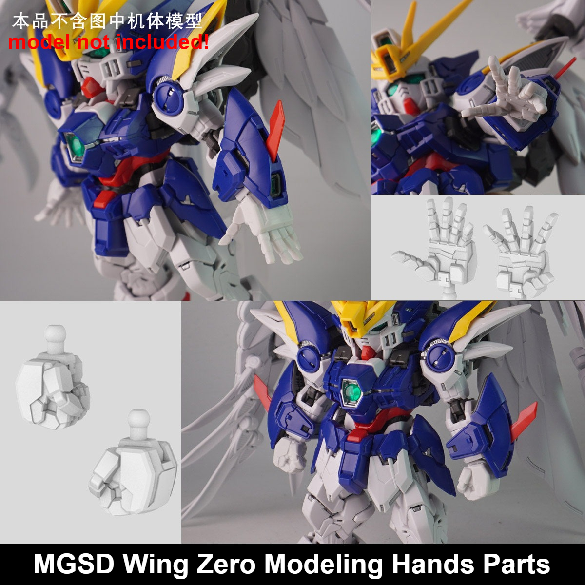 3D Printed Modeling Hands Repl - огляд і ціна Model Kit Zero