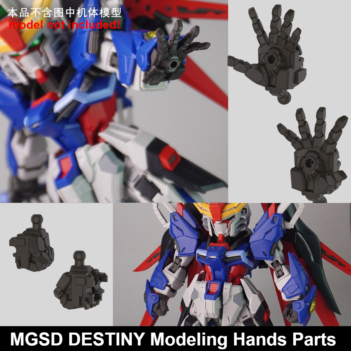 3D Printed Modeling Hands Repl - огляд і ціна Model Kit Zero