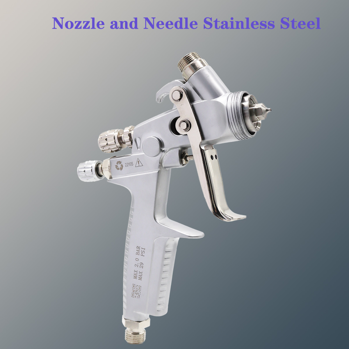 Mini Air Spray Gun 0.8/1.0/1.2 - огляд і ціна Spray Can Lacquer
