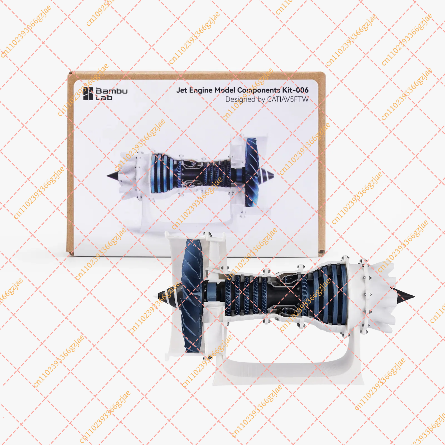 For Bambu Lab Jet Engine Model - огляд і ціна Model Kit Jet Engine