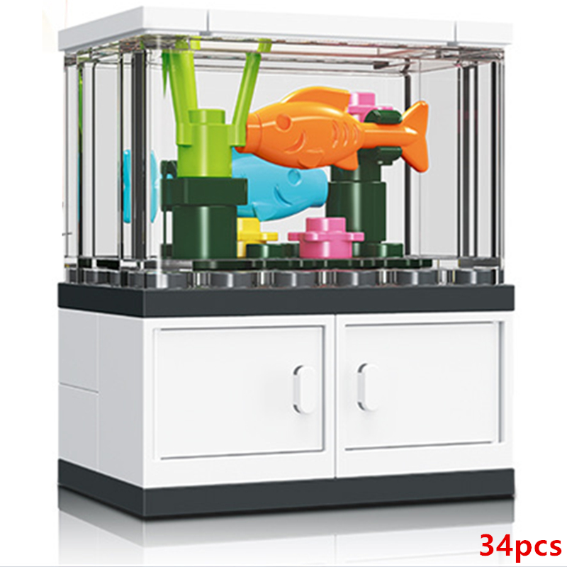DIY Fish Tank Aquarium Turtle  - огляд і ціна Model Kit Lizard