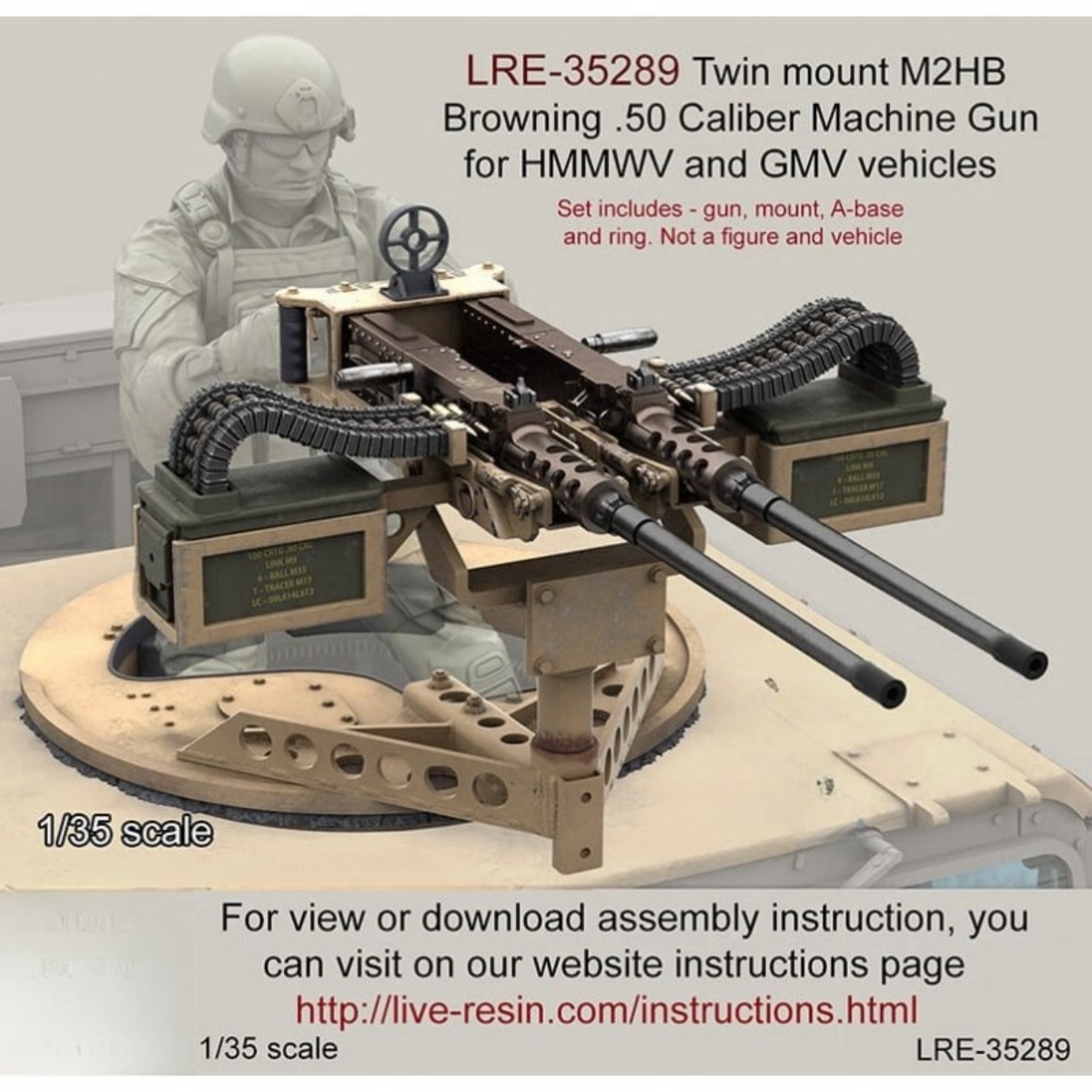 1/35 resin unpainted model kit - огляд і ціна Model Kit Weapons