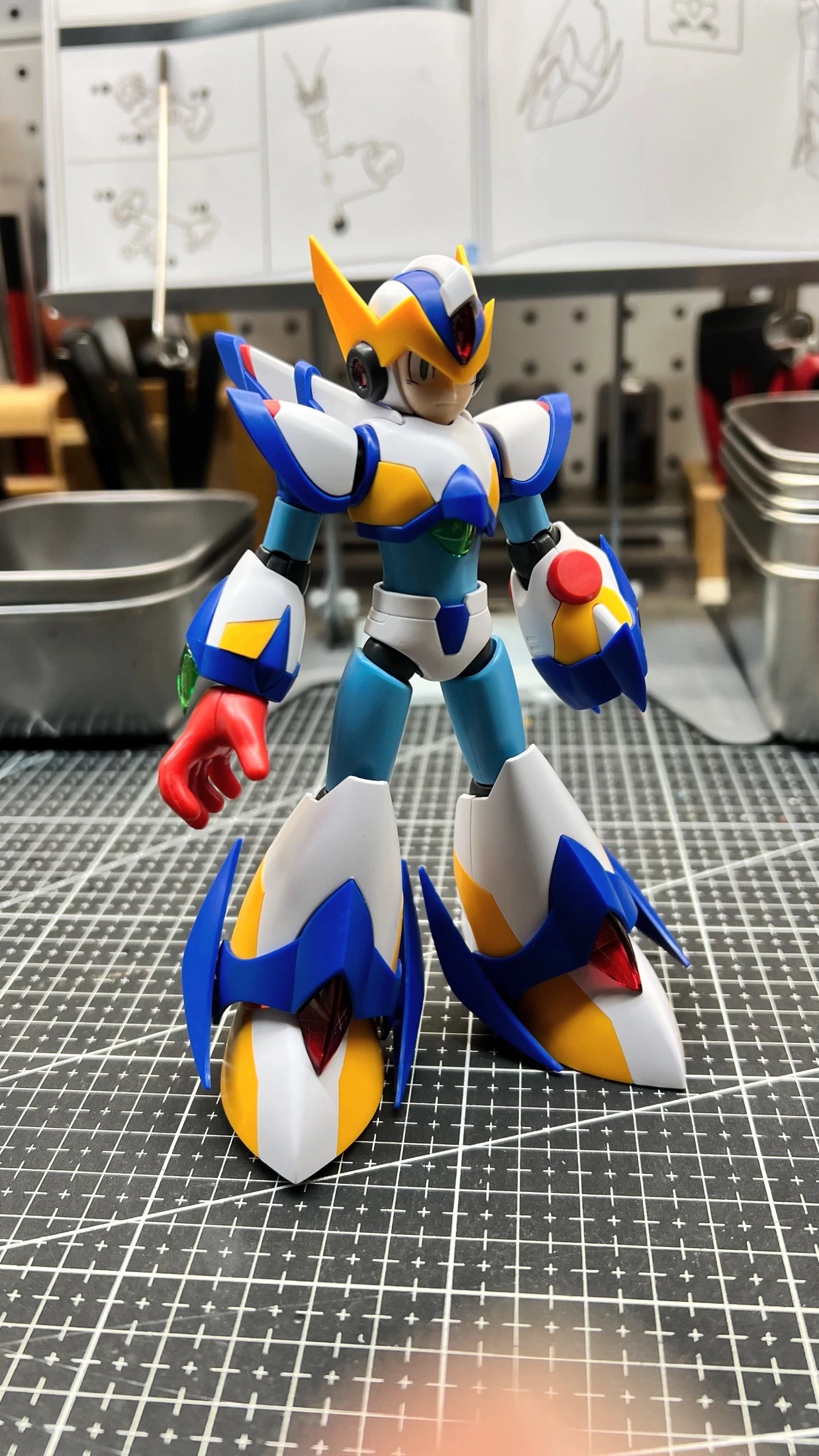 Kotobukiya Rockman X Falcon Ar - огляд і ціна Mega Man X Model Kit