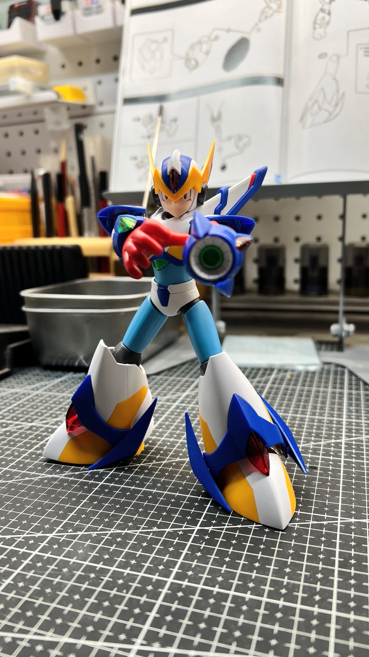 Kotobukiya Rockman X Falcon Ar - огляд і ціна Mega Man X Model Kit