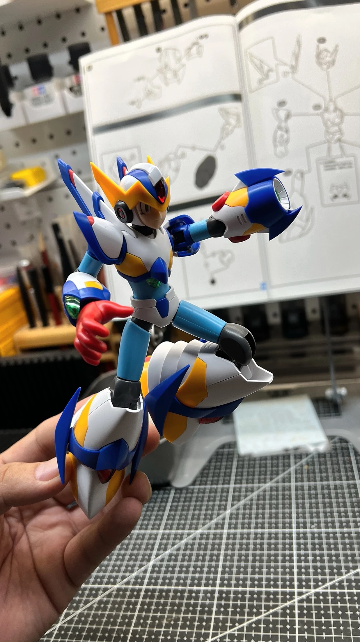 Kotobukiya Rockman X Falcon Ar - огляд і ціна Mega Man X Model Kit