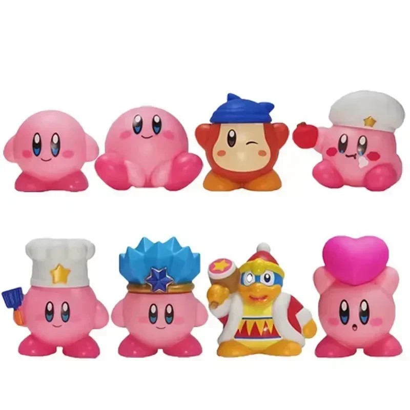 new 8Pcs/Set Games Star Kirby  - огляд і ціна Model Kit Kirby