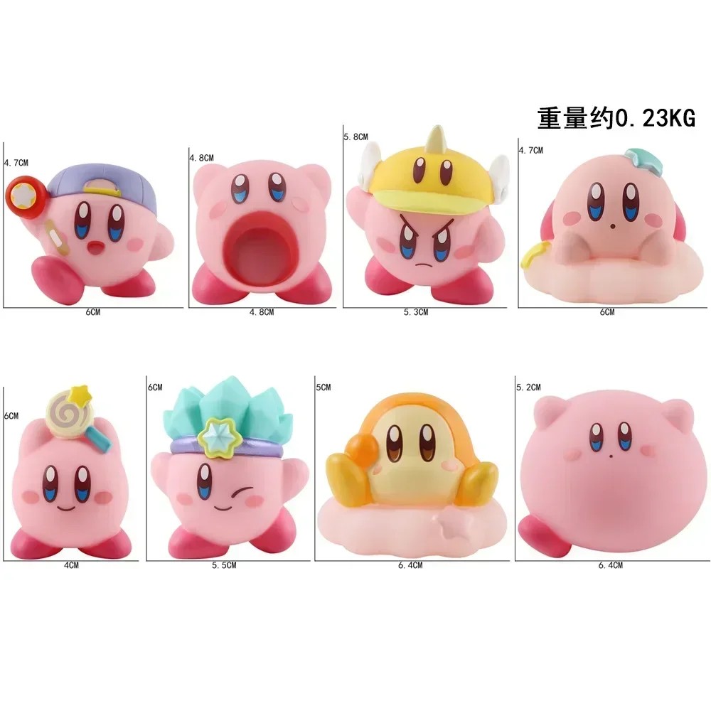 new 8Pcs/Set Games Star Kirby  - огляд і ціна Model Kit Kirby