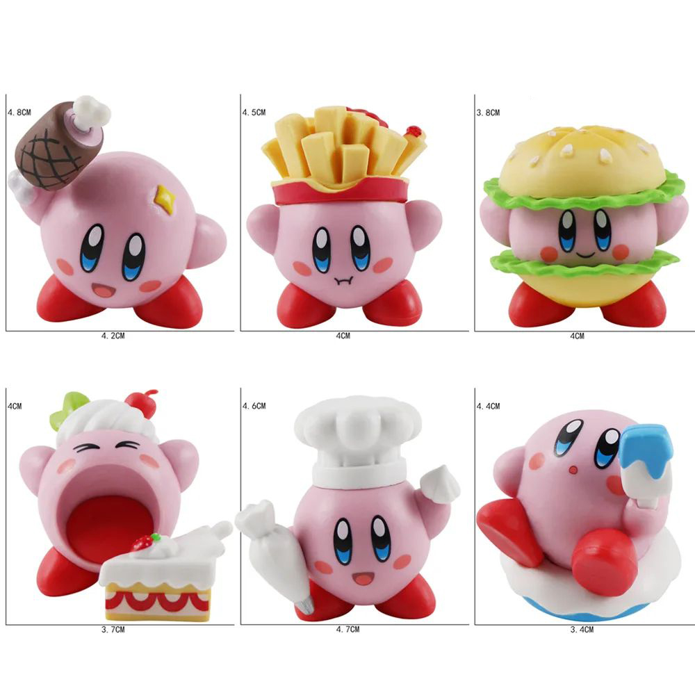 new 8Pcs/Set Games Star Kirby  - огляд і ціна Model Kit Kirby