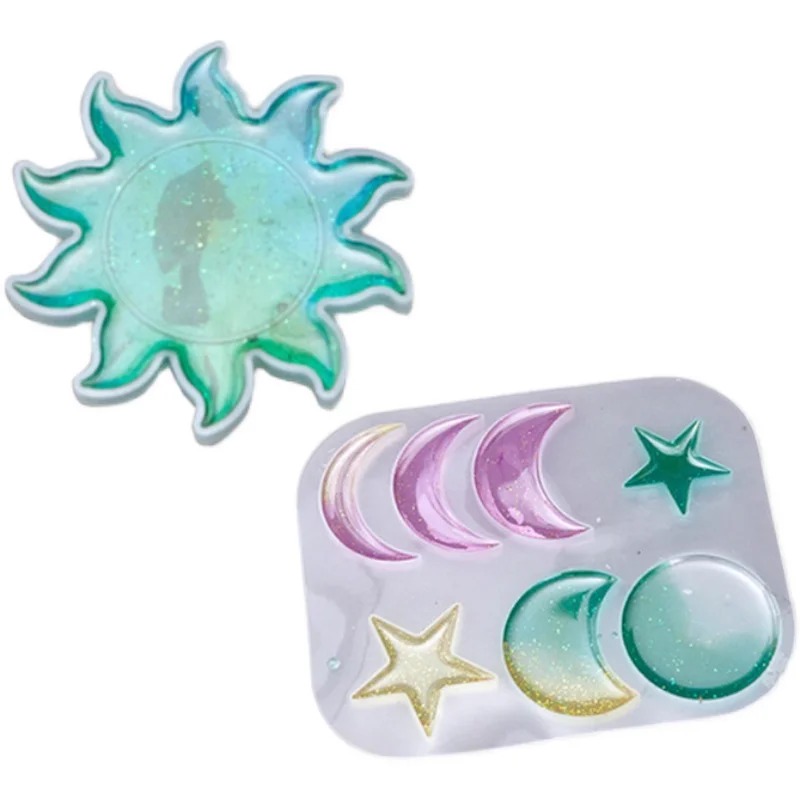 Top Quality 1Pc Sun Moon Star  - огляд і ціна Resin Kit Cast