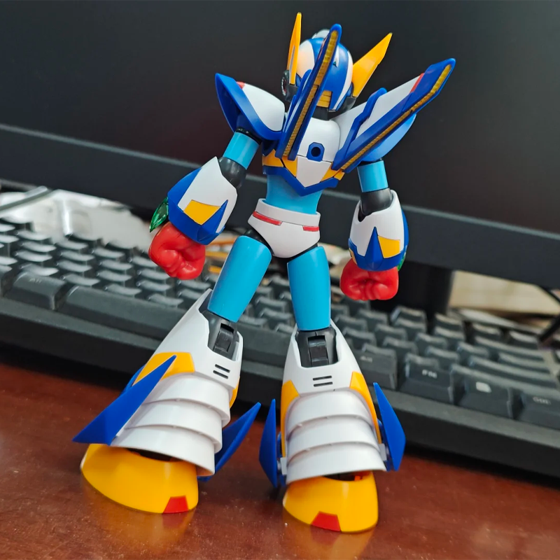 Rockman Kp701 X Falcon Armor F - огляд і ціна Mega Man X Model Kit