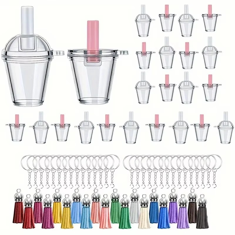 20set Mini Milky Tea Keychain  - огляд і ціна Resin Kit Cast