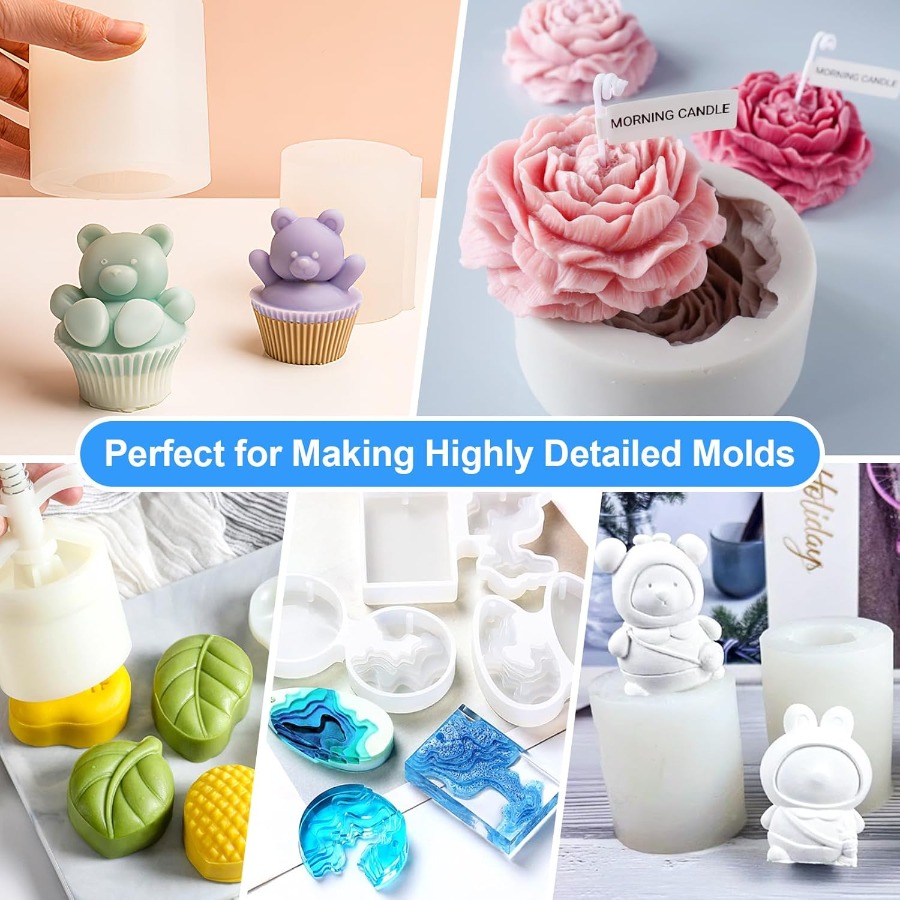 Silicone Mold Making Kit, 38.8 - огляд і ціна Resin Kit Cast