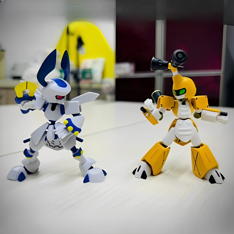 Bandai Gashapon Toys Medabots  - огляд і ціна Mega Man X Model Kit